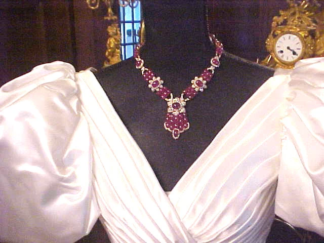 VESTIDO DE BODA/SALÓN/VESTIDO BLANCO SATINADO PETITE 4-6 ALTERADO TAFETÁN ROSA DAMAS MUJERES Foto 2 de 4