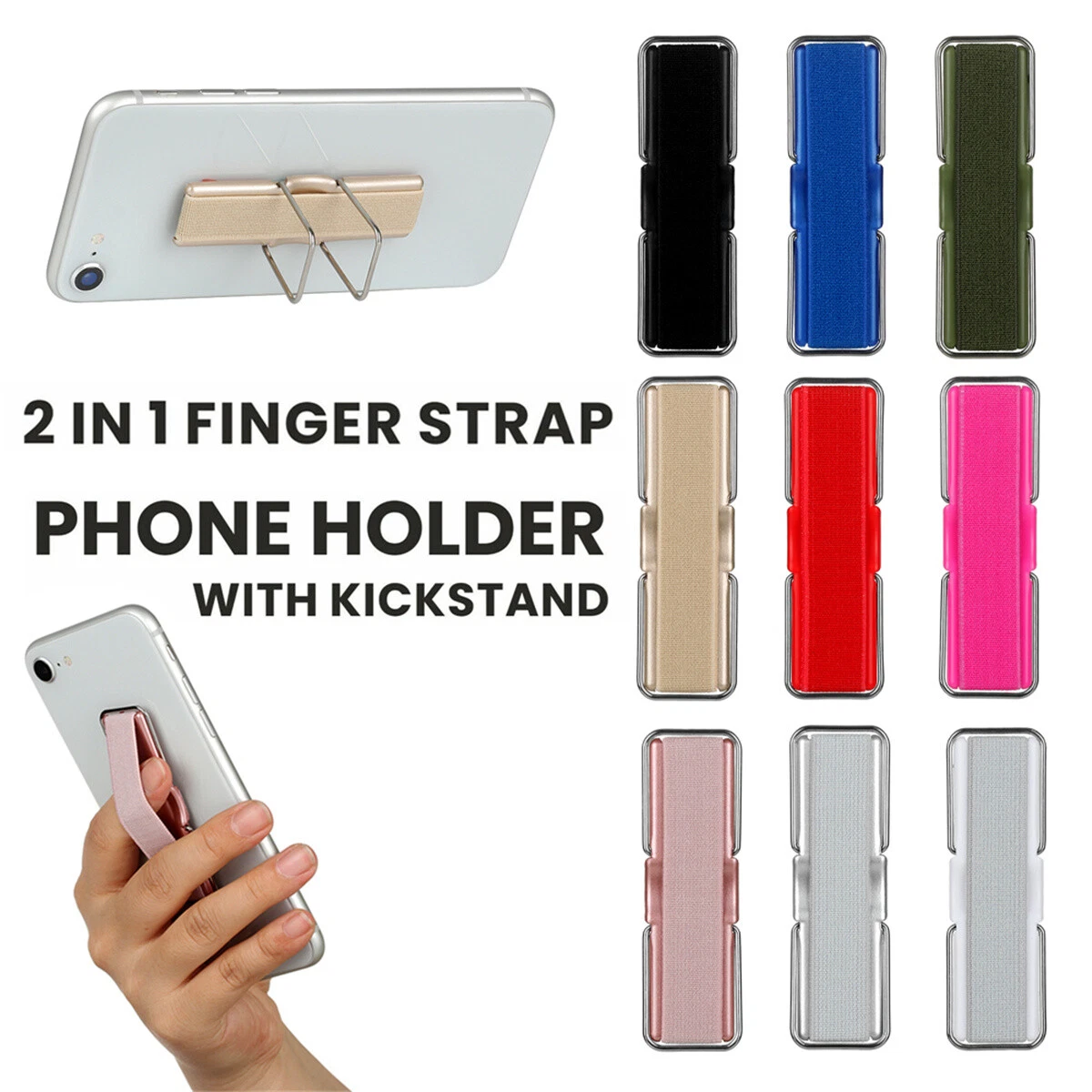 Smartphones With Stand Cell Phone Grip Finger Grip Phone Holder Finger Strap