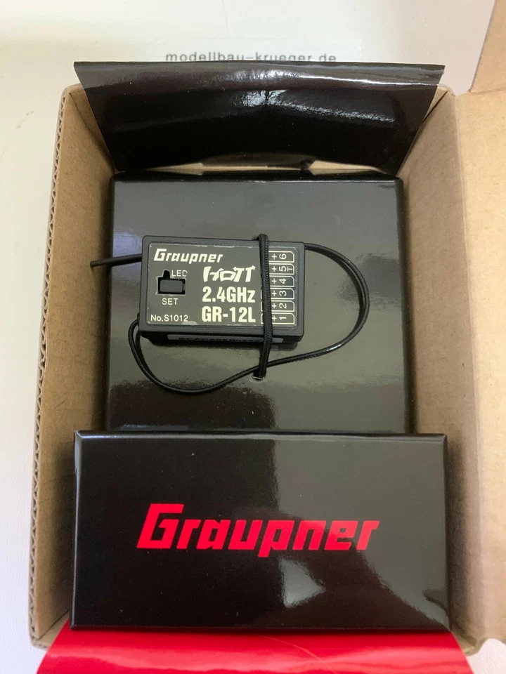Gr 12 L Graupner hott Empfänger S1012 - Bild 4 von 4