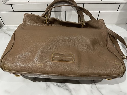 Marc by Marc Jacobs Too Hot To Handle Large Leather Tote Bag Praline Brown - Picture 5 of 22