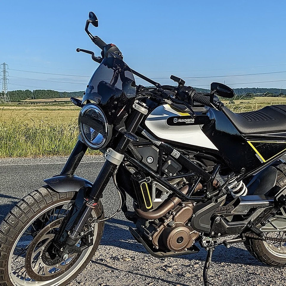 Espelhos de extremidade de barra de alumínio CNC para Ducati Monster par NCS genuíno - Imagem 3 de 4