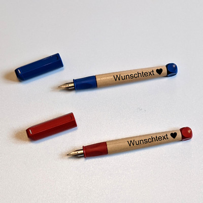 LAMY ABC Holzfüller Füller mit Wunschgravur Gravur Namen Wunschsymbol Feder A LH