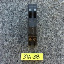 SQUARE D QOT2020 QO2020  20A, 120V, (2)1P Tandem Breaker WITH Hook WARRANTY  