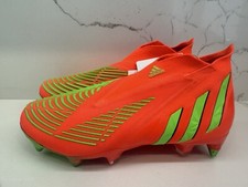 Adidas Predator Edge SG Solar Red Soccer Cleats GW1038 Men s Sz 7/Women s Sz 8
