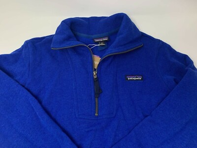 NWT $159 PATAGONIA Men's S Woolie Fleece Pullover Sweater