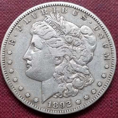1892 S Morgan Dollar $1 Better Grade XF #68400