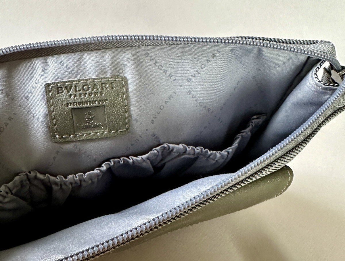 Bulgari PARFUMS EMIRATES Cosmetic Travel Bag EAU THE BLANC