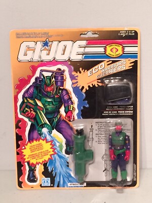 ⬜︎Gc左1002 未使用　KONAMI WAROXOA シャゴホッド 1991 Cobra Toxo Viper V2 GI Joe Hasbro MOC Canadian Action Figure