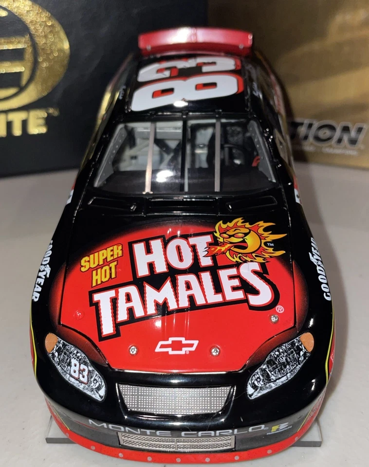 Kerry Earnhardt #83 2003 Hot Tamales Monte Carlo 1/24 Elite NASCAR Diecast Foto 3 de 4