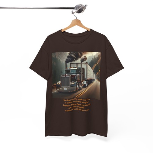 Retro Kenworth Semi Tee, Vintage Truck Driver Shirt, Diesel Engine Tshirt, Long - Picture 66 of 144