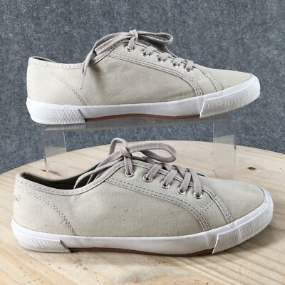 Old Navy Shoes Womens 10 Twill Casual Running Sneakers Beige