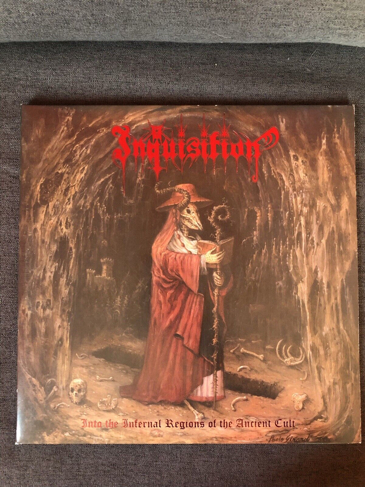 INQUISITION-INTO THE INFERNAL REGIONS OF THE ANCIENT CULT VINYL NEW