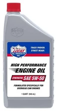 Lucas Oil 10101 Synthetic SAE 5w50 Oil, 1 Quart, 1 Pack