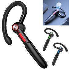 Bluetooth Headset Wireless Earphone Business Earbud with Rotating Ear Hook