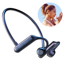 Bluetooth Stereo Earphones Wireless Neckband Headsets Microphone for Cellphones