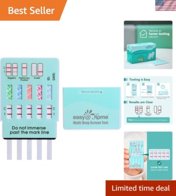 Comprehensive 12 Pack Drug Testing Kits - Easy to Use and Accurate Results