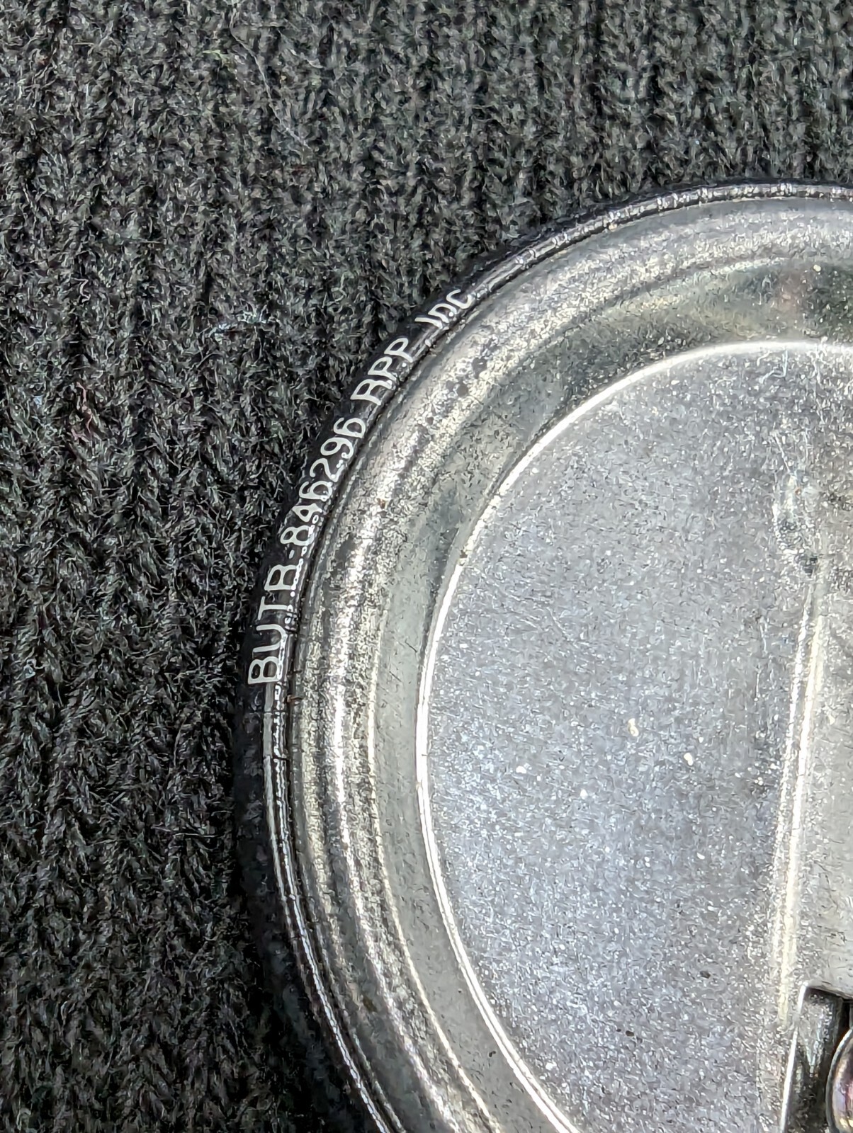 Vintage 80s Lifes A Bitch Then You Die Pinback Button Adult Funny Slogan Pin