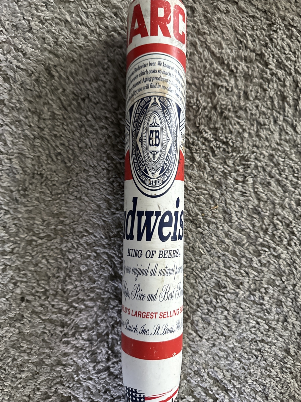 Anarchy Budweiser 26oz 13" USSSA Slowpitch Softball Bat .5 oz Endload 1