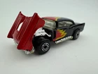 1979 Vintage Matchbox Superfast ‘57 Chevy Hood Opens Red Black Yellow 1.21