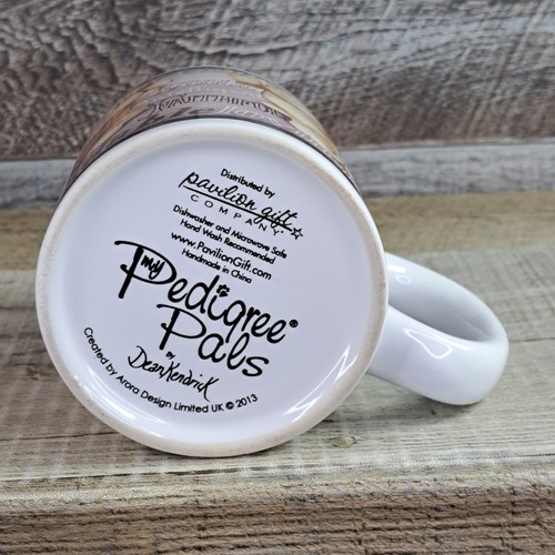 My Pedigree Pals Dean Kendrick Yellow Lab Labrador Coffee Mug Dog Puppy - Picture 6 of 8