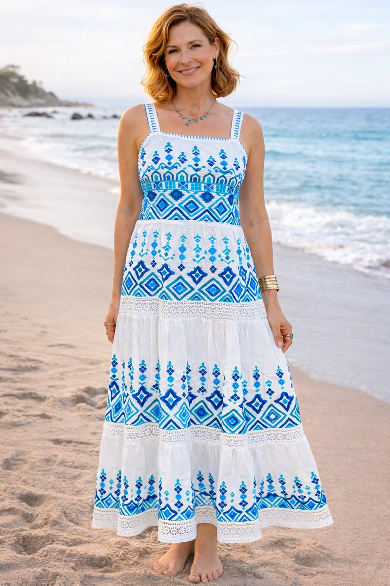green emerald velvet dress Women's Rust Printed Maxi Dress