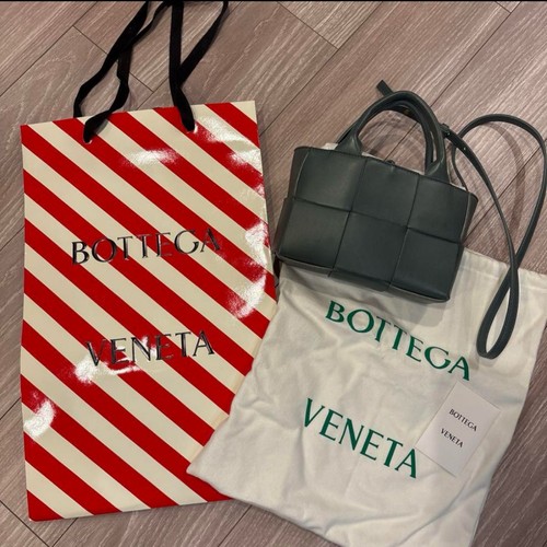 Bottega Veneta Arco Tote Bag Candy Color Leather Excellent Condition