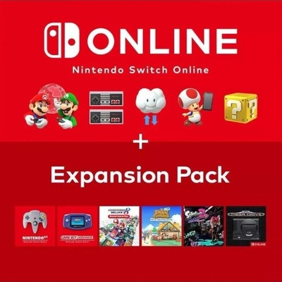 Nintendo Switch Online + Expansion Pack Worldwide (Switch 2 kompatibel)