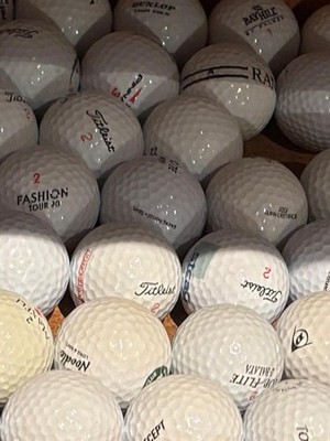 Golfbälle 200 Stück Titleist Top Flite Wilson Callaway Dunlop