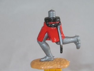 Timpo Toys Knights Running Base Red Sight Knight
