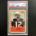 Tom Brady 2004 Fleer Tradition #51 PSA 10 GEM MINT Patriots