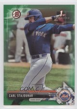 2017 Bowman Draft Green 38/99 Carl Stajduhar #BD-179 ok2