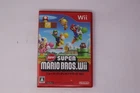 New Super Mario Bros. Wii Nintendo Wii JPN (Region Locked)