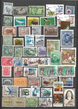 AMERIQUE. Lot timbres