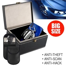 Faraday Box, Car Key Fob Protector, Signal Blocker Keyless ,RFID Signal Blocking