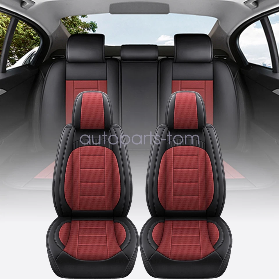 Fits Kia Sorento 2013 Car 5 Seat Cover Faux Leather Cushion Full Set Cover Foto 3 de 4