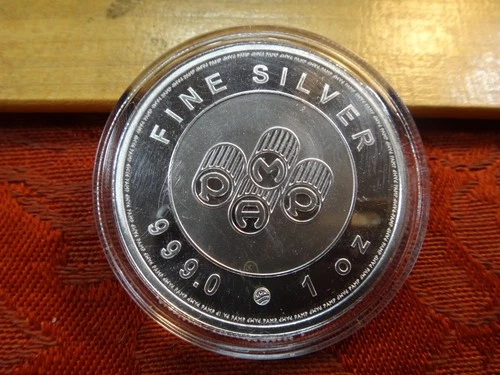 PAMP Suisse One 1 Oz .999 Silver Bullion Round - No Reserve