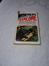 1965 Monsters Galore Paperback Short Horror Story Collection Edited By Hurwood