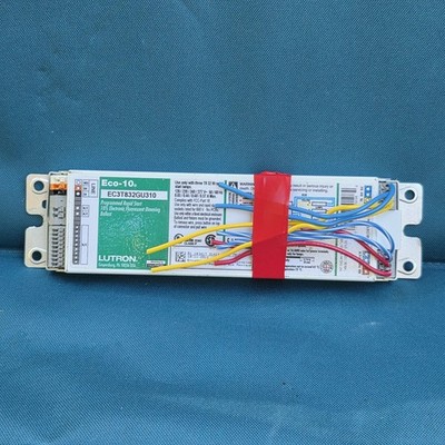 Lutron Eco-10 EC3T832GU Fluorescent Dim Ballast 3 Lamps T8 17W F17T8 120-277V