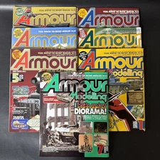 Armour Modelling Magazines Lot Of 7 (2003)
