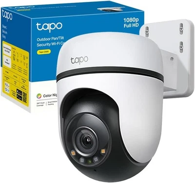 TP-Link Tapo C500 Telecamera WiFi Esterno 1080p PTZ 360° IP65 Visione Notturna - Immagine 1 di 4