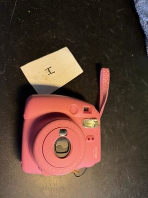 Fujifilm Instax Mini 9 Instant Film Camera - Flamingo Pink Tested  Working