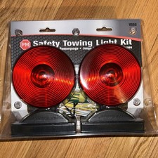 Peterson 12v Magnetic Towing Light Kit Red Tow Trailer Vehicle Cnnct 20 Ft Nip