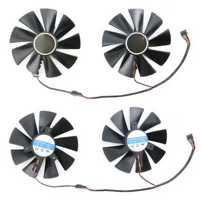 Cooling fan For POWERCOLOR/DATALAND RX6600XT 8GB   Graphics Card #cv