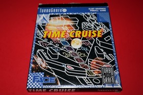 TIME CRUISE FOR TURBOGRAFX 16 TG-16 COMPLETE! BOX, CASE, INSTRUCTIONS, HUCARD!