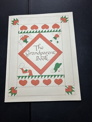 The Grandparents Book VTG  Memory  Book. 8X11 Soft Cover 50 Pages Of Questions