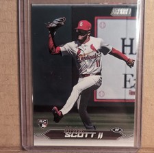 Topps Stadium Club Rookie Victor Scott II #23 St. Louis Cardinals Baseball 2024