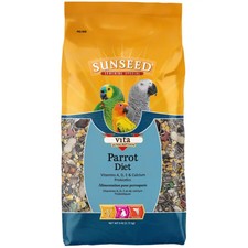Sunseed Vita Sunscription Parrot Diet Bird Food 6 Lb 6Lb