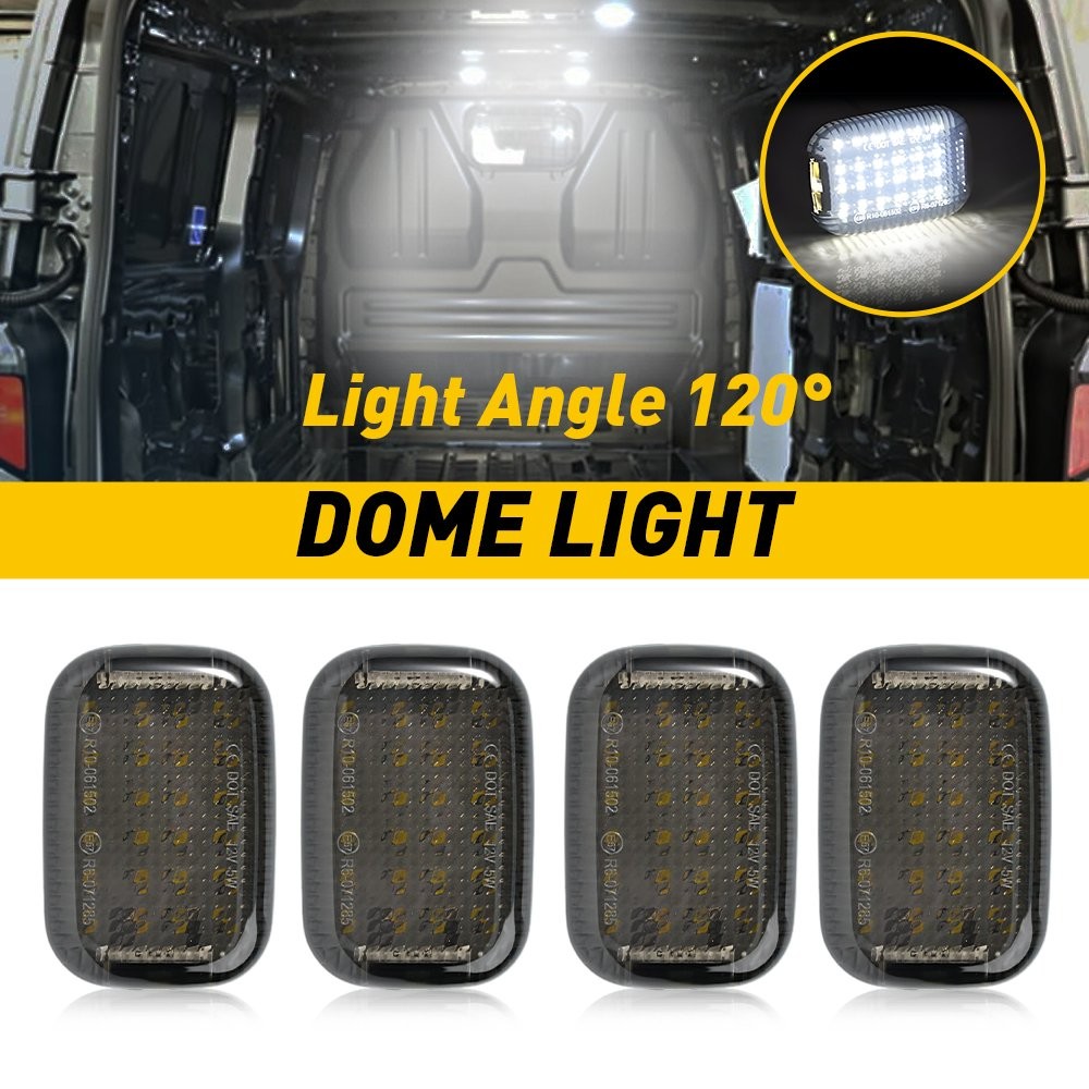 4x For 2015-24 Ford Transit 150 250 350 Van Interior LED Dome Light Cargo Area P