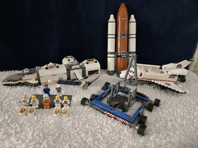 LEGO City Space 60080 60227  Shuttle Station NASA Mostly Complete &times;&times;READ&times;&times;