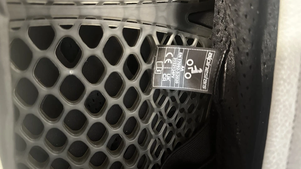 Traje de Carreras Alpinestar Cuerpo Completo Negro Rojo Accesorios Incluidos Foto 4 de 4